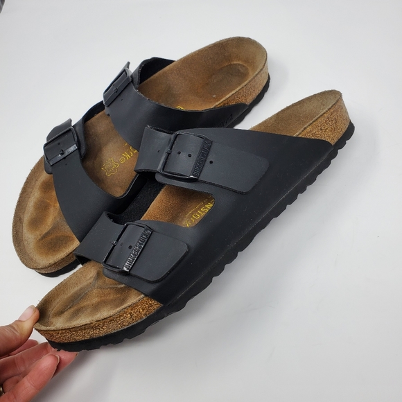 mens arizona birkenstock black